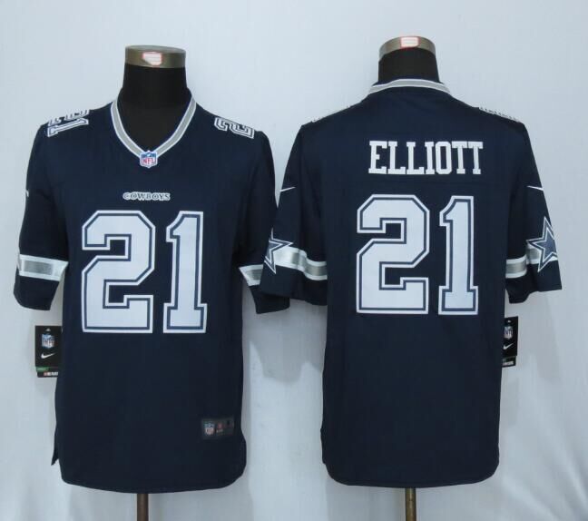 Dallas cowboys 21 Elliott Blue 2016 Nike Limited Jersey
